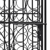Wine Rack for 28 Bottles Metal 240937