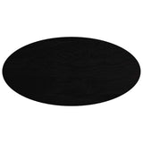 Table Top Dark Brown 120x60x4 cm Solid Wood Oak Oval 4009059
