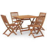 5 Piece Garden Dining Set Solid Wood Acacia 3152900