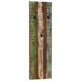 ZNTS Wall-mounted Coat Racks 2 pcs 36x3x110 cm Solid Reclaimed Wood 337067