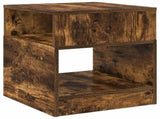 End Table 2 pcs Smoked Oak 40.5 x 40 x 45 cm Engineered Wood 890921