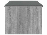 Hall Bench with Cushion Grey Sonoma 103 x 38 x 40 cm 891565
