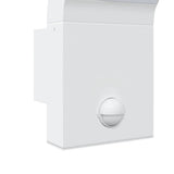 Outdoor LED Wall Lights with Sensors 2pcs White Die-cast Aluminium 4006275