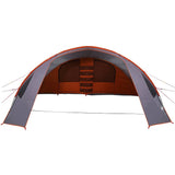 Tunnel Tent 6-Person Grey and Orange 700 x 590 x 215 cm 42004049