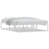 Bed Frame without Mattress White 140x200 cm Metal 4017425
