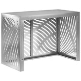 Air Conditioner Cover Silver 100 x 50 x 70 cm Galvanised Steel 8014106