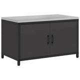 Kitchen Storage HATTEM Black 90 x 50 x 53 cm Steel 874996