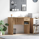 Desk with Drawer Artisan Oak 90 x 49 x 75 cm Engineered Wood 869273