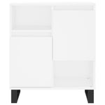 Sideboards 2 pcs White Engineered Wood 3190133