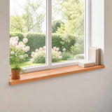 Window Sills 2 pcs Varnish 140 x 40 x 2 cm Solid Beech Wood 42048245