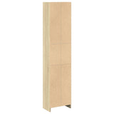 Bookcase Sonoma Oak 40x24x176 cm Engineered Wood 857794
