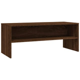 TV Cabinet Brown Oak 100x40x40 cm Engineered Wood 815233