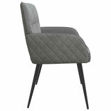 2 Seater Sofa with Metal Legs 2-Seater Dark Grey Velvet 42051052