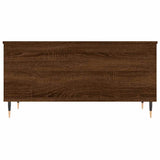 Coffee Table Brown Oak 90x44.5x45 cm Engineered Wood 830971