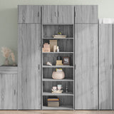 Highboard Grey Sonoma 70x41x185 cm Engineered Wood 3281692