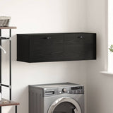 Wall-Mounted Cabinet Wall-mounted Black Oak 100 x 36.5 x 35 cm 879569