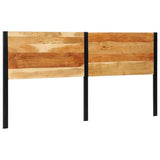 Headboard 200 cm Solid Wood Acacia and Iron 4017560