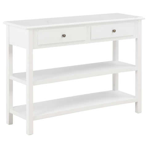 Sideboard White 110x35x80 cm MDF 280028