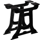 Coffee Table Legs 2 pcs Y-Frame Cast Iron 245424