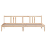 Bed Frame without Mattress Solid Wood 200x200 cm 814904
