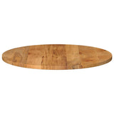 Table Top 90x2.5 cm Round Solid Wood Mango 370080