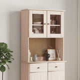 Dresser Top ALTA 77x30x92 cm Solid Wood Pine 353945