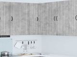 Wall Corner Cabinet LUCCA Concrete Grey 57 x 57 x 100 cm 885168