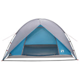 Camping Tent with Rainfly Water-resistant Dome Blue 42028526