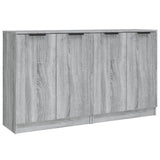 Sideboards 2 pcs Grey Sonoma 60x30x70 cm Engineered Wood 3115778