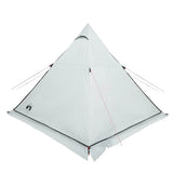 Family Tent Tipi 6-Person White Blackout Fabric Waterproof 4009441