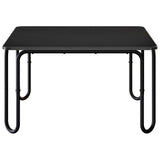Coffee Table Black 79.5 x 79.5 x 45 cm Engineered Wood 8007730