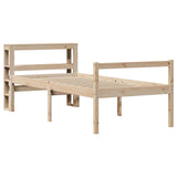 Senior Bed with Headboard without Mattress 90x190 cm Single 3305851