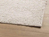 Shaggy Rug PAMPLONA High Pile Modern Cream 120x170 cm 375234