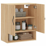 Wall Cabinet Sonoma Oak 60x31x70 cm Engineered Wood 829903