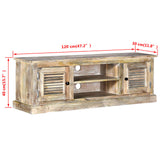 TV Cabinet Solid Mango Wood 245253