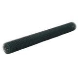 143629 Chicken Wire Fence Steel with PVC Coating 10x1,5 m Green