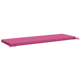 2-Piece Bench Cushions SOEST 2 pcs 100% Polyester Pink 949477