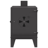 Camping Stove Black 35 x 50 x 60 cm Cold-rolled Steel 859840
