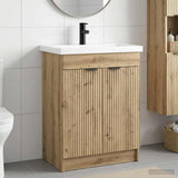 Bathroom Furniture Set Artisan Oak 56 x 37.5 x 81 cm 3404153