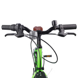 Kids Bike 24'' 6-Speed for 8-12 Years Old Green 42009390
