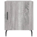 Bedside Cabinets 2 pcs Grey Sonoma 40x40x50 cm Engineered Wood 827609