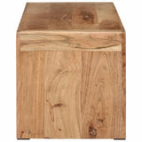 TV Stand 110x33x33 cm Solid Wood Acacia 351648