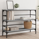 Console Table Grey Sonoma 100x32x75 cm Engineered Wood 839051