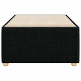 Bed Frame without Mattress Black Single Fabric 3285037