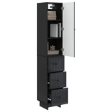 Cabinet Set 2 pcs 33 x 34.5 x 90 cm Engineered Wood 3416386
