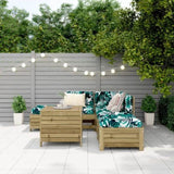 6 Piece Garden Sofa Set Impregnated Wood Pine 3250707