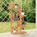 Flower Stand 60x25x130 cm Solid Wood Fir 362874