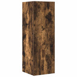 4 Piece TV Cabinet Set Smoked Oak Engineered Wood 3114635
