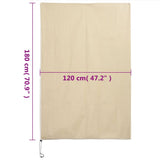 Plant Fleece Covers with Zip 4 pcs 70 g/m 1.2x1.8 m 3203530