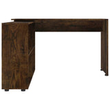 Corner Desk Smoked Oak Engineered Wood 342662